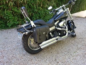 Sacoche Myleatherbikes Harley Dyna Fat bob_76
